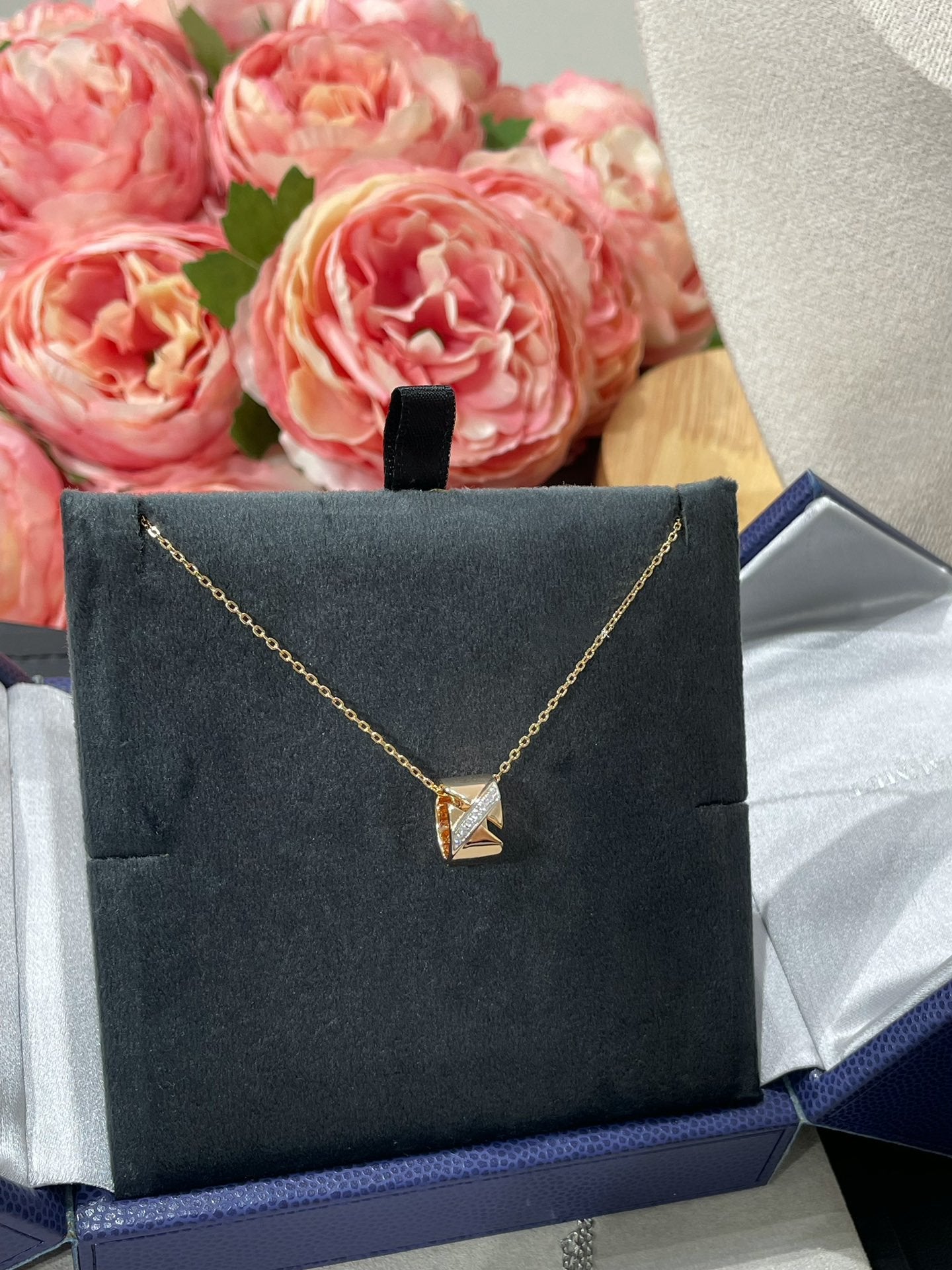 [Regal Jewels]LIENS EVIDENCE DIAMOND NECKLACE