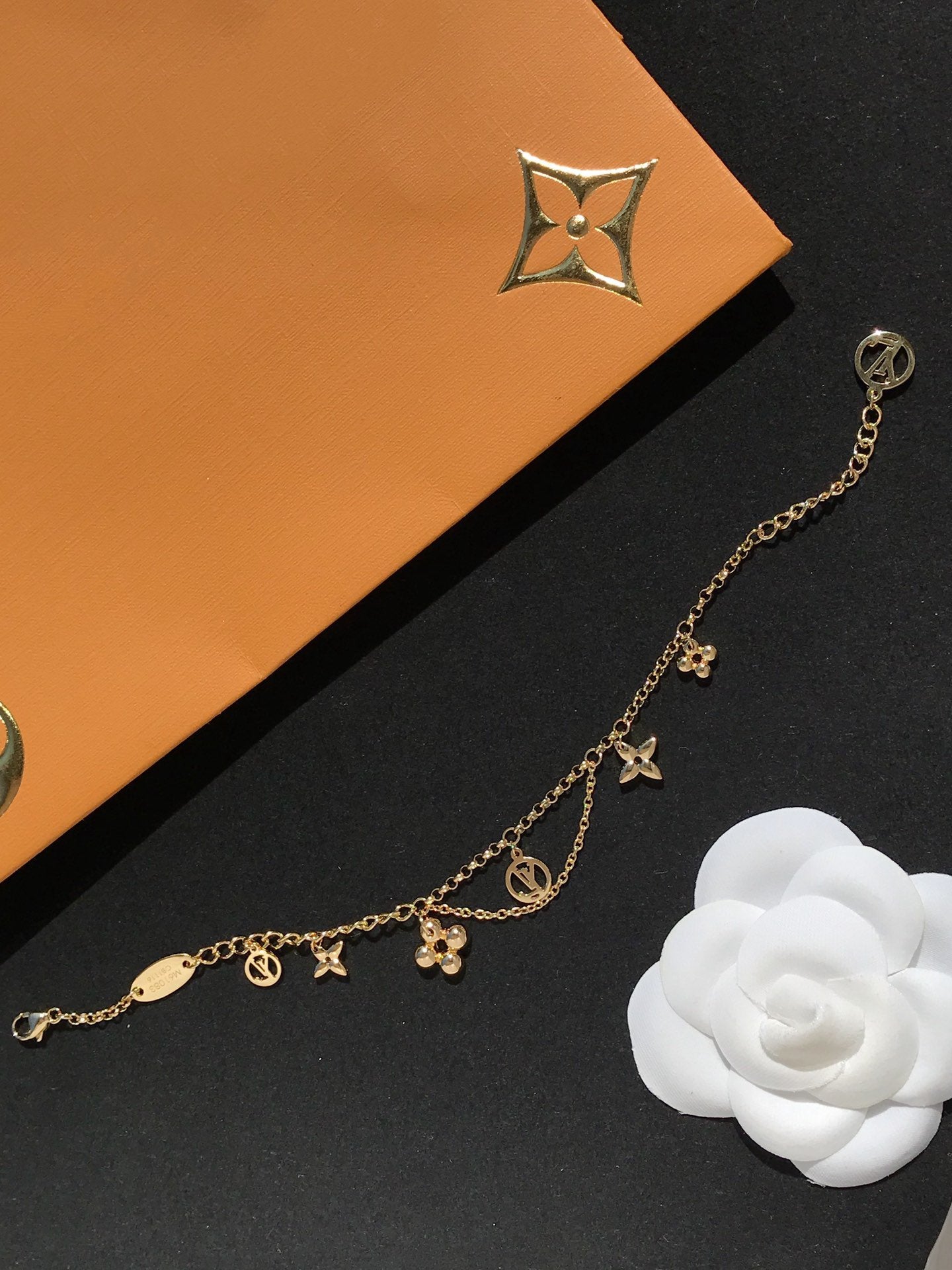 [Regal Jewels]BLOOMING PINK GOLD MOP BRACELET