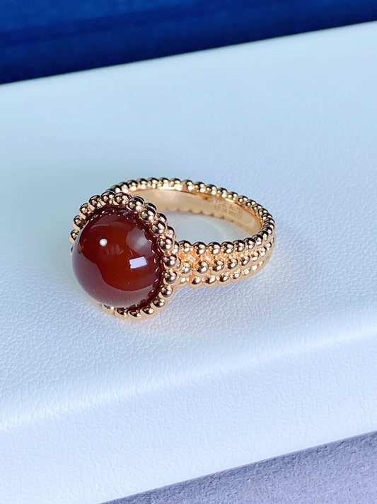 [Regal Jewels]PERLEE COULEURS ROSE GOLD RING