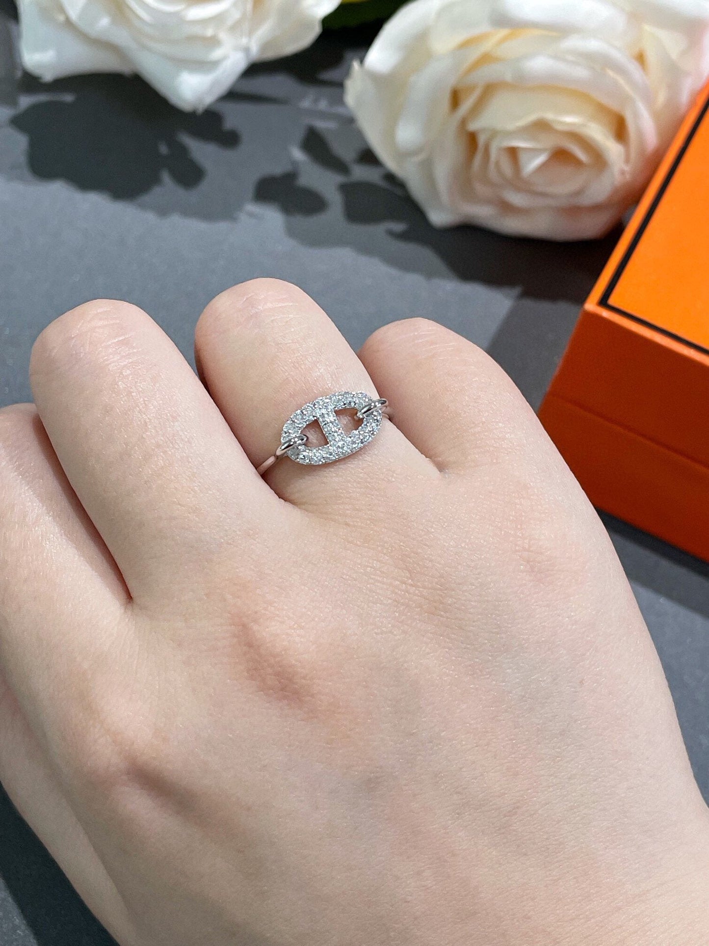 [Regal Jewels]RONDE SMALL DIAMOND RING