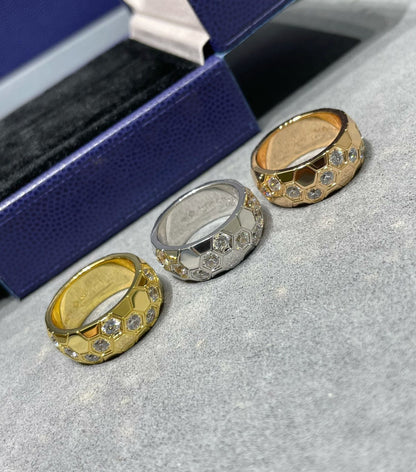 [Regal Jewels]BEE LOVE DIAMOND LARGE RING