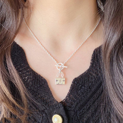 [Regal Jewels]CONSTANCE PEDANT SILVER NECKLACE