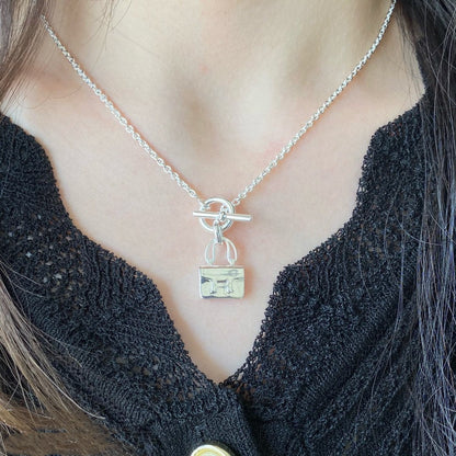 [Regal Jewels]CONSTANCE PEDANT SILVER NECKLACE