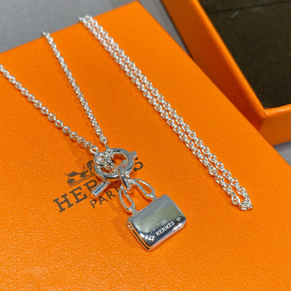 [Regal Jewels]CONSTANCE PEDANT SILVER NECKLACE
