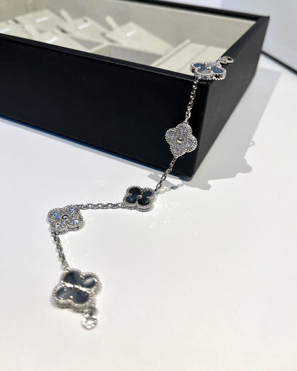 [Regal Jewels]CLOVER 5 MOTIF LASER BRACELET COLLECTION