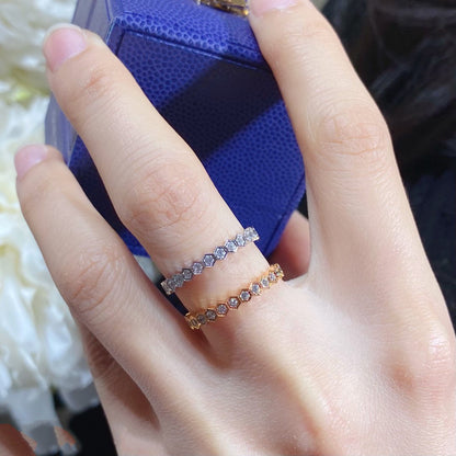 [Regal Jewels]BEE LOVE DIAMOND PAVED SMALL RING
