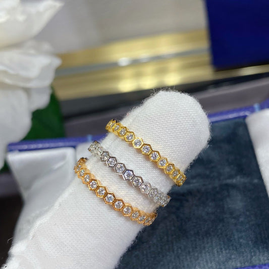 [Regal Jewels]BEE LOVE DIAMOND PAVED SMALL RING