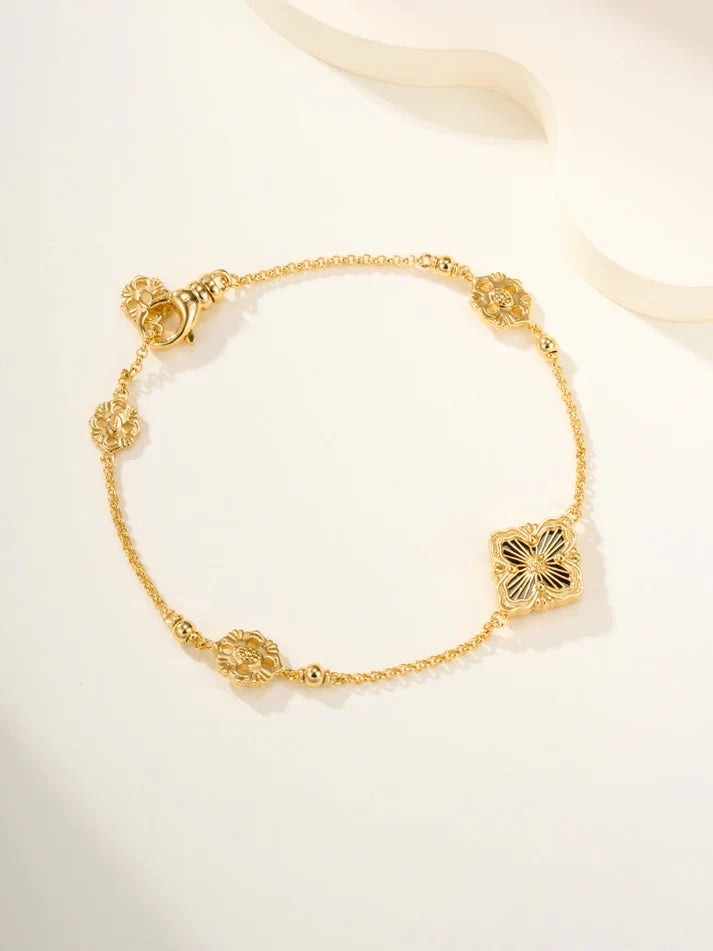 [Regal Jewels]B.C.L ENAMELED One-Flower Bracelet£¨Various Colors)