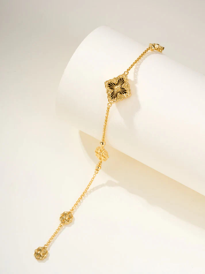 [Regal Jewels]B.C.L ENAMELED One-Flower Bracelet£¨Various Colors)