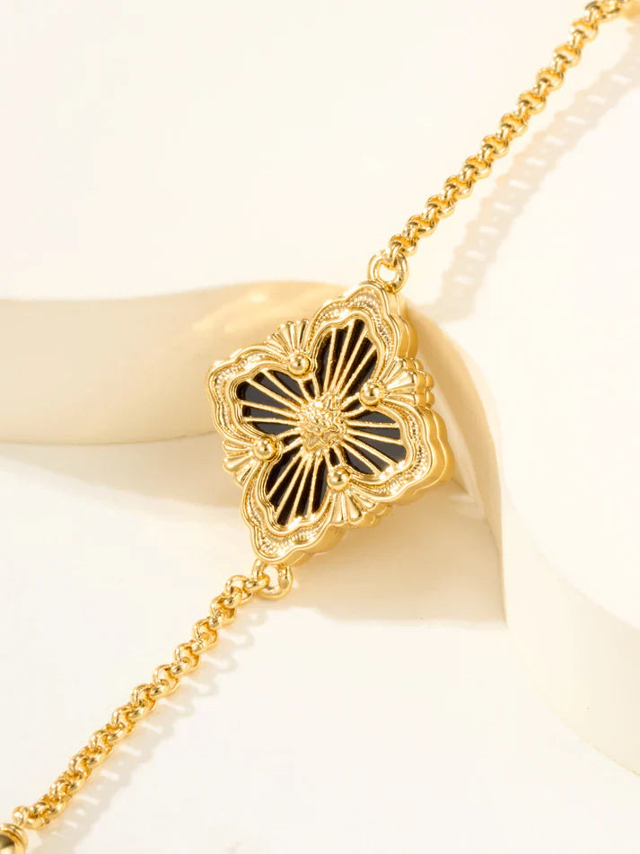 [Regal Jewels]B.C.L ENAMELED One-Flower Bracelet£¨Various Colors)