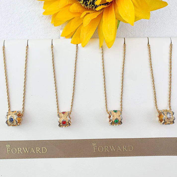 [Regal Jewels B.C.L ¡°Little Waist¡± Enamel NECKLACE£¨Various colors