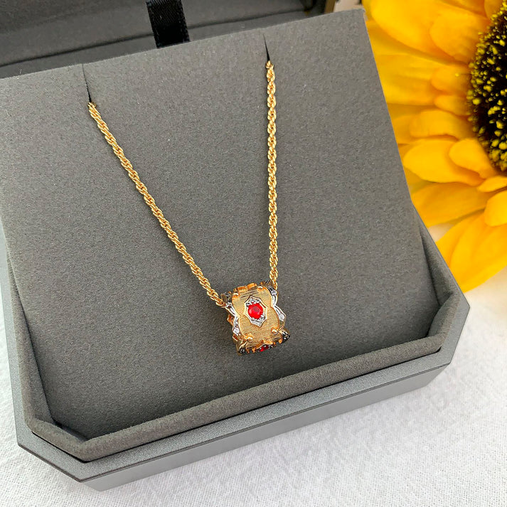 [Regal Jewels B.C.L ¡°Little Waist¡± Enamel NECKLACE£¨Various colors