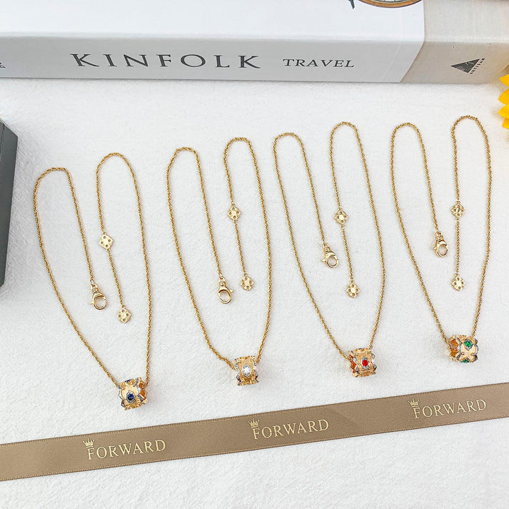 [Regal Jewels B.C.L ¡°Little Waist¡± Enamel NECKLACE£¨Various colors