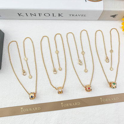 [Regal Jewels B.C.L ¡°Little Waist¡± Enamel NECKLACE£¨Various colors