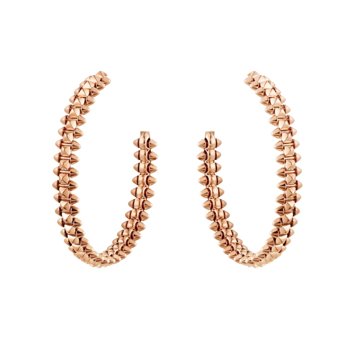 [Regal Jewels]CLASH LARGE HOOP EARRINGS