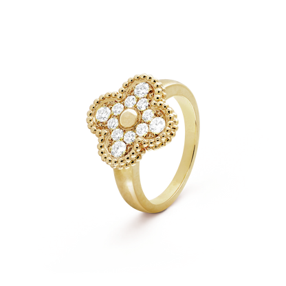 [Regal Jewels]CLOVER DIAMOND RING