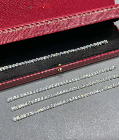 [Regal Jewels TENNIS BRACELET WITH FULL DIAMOND SETTING