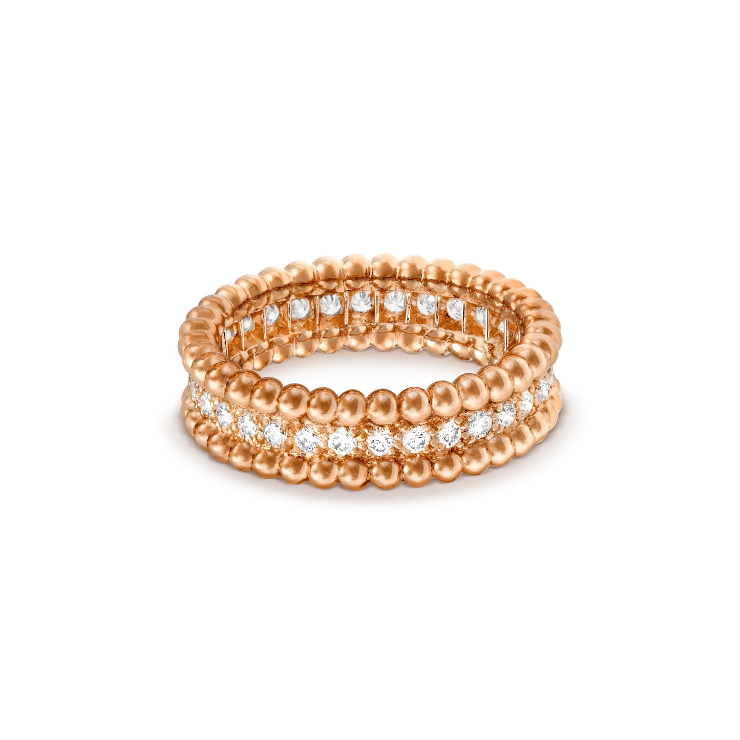 [Regal Jewels]PERLEE DIAMOND ROSE GOLD RING