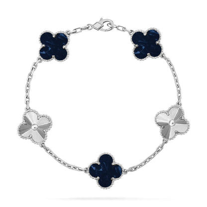 [Regal Jewels]CLOVER 5 MOTIF PIETERSITE BRACELET COLLECTION