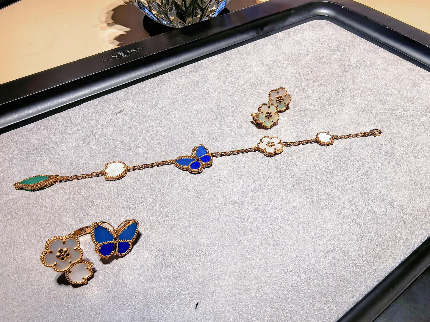 [Regal Jewels]2026 NEW SPRING LUCKY 5 MOTIF BRACELET
