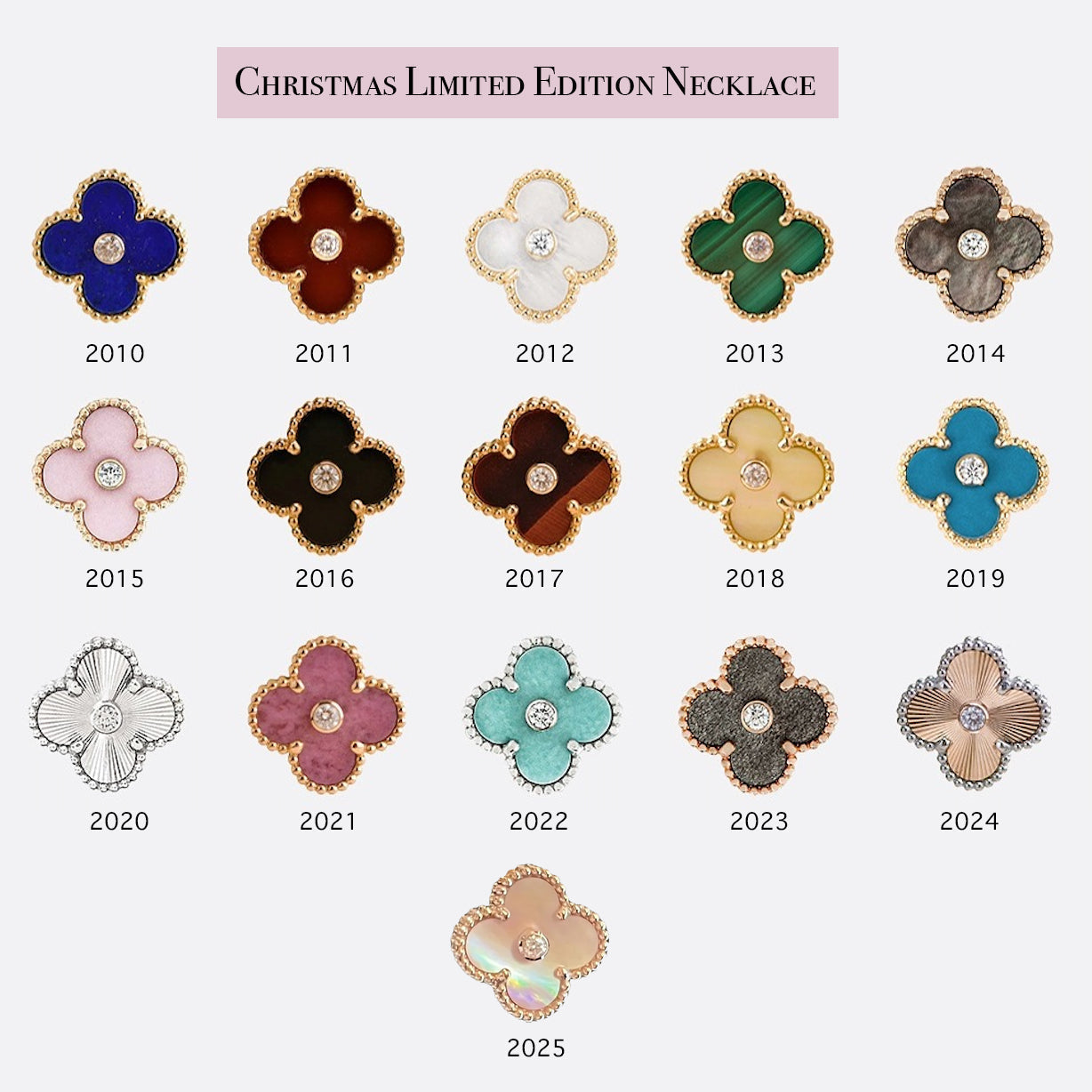 [Regal Jewels]CHRISTMAS LIMITED EDITION NECKLACE COLLECTION