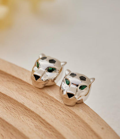[Regal Jewels]CHRRTAH-PRINT STUD EARRINGS, THREE COLORS