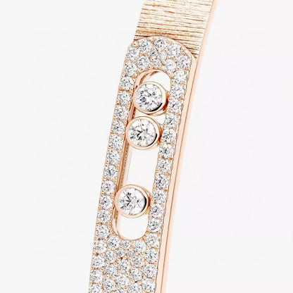 [Regal Jewels]2026 BRAND-NEW FROSTED BRACELET WITH DIAMONDS THREE COLORS