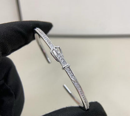 [Regal Jewels]DIAMOND-ENCRUSTED BRACELET THREE COLORS