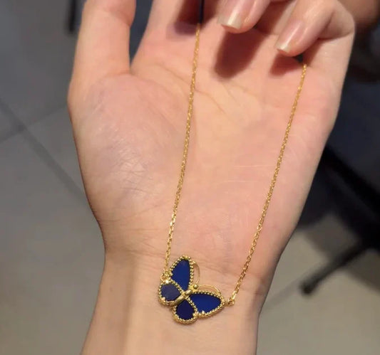 [Regal Jewels] BUTTERFLY BLUE NECKLACE
