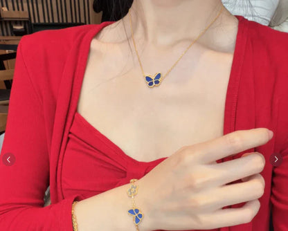 [Regal Jewels] BUTTERFLY BLUE NECKLACE