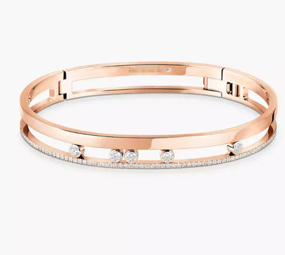 [Regal Jewels]M Roman Diamond Bracelet