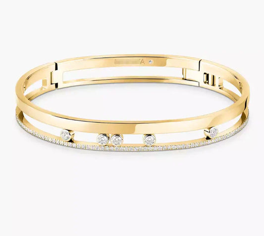 [Regal Jewels]M Roman Diamond Bracelet