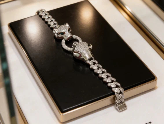 [Regal JewelsDOUBLE PANTHER BRACELET