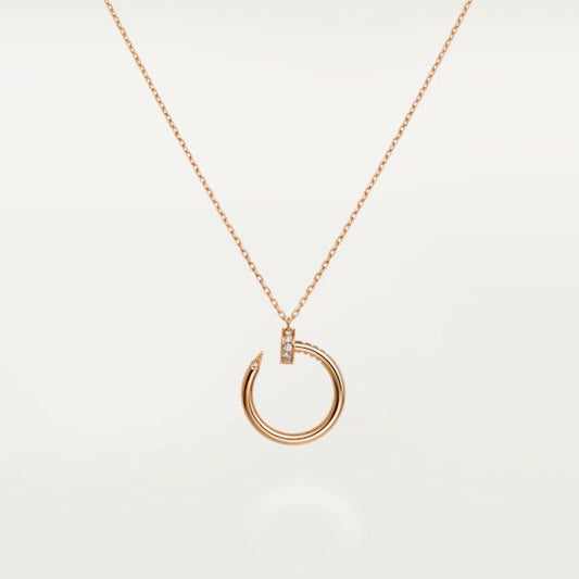 [Regal Jewels]JUSTE NECKLACE PINK GOLD