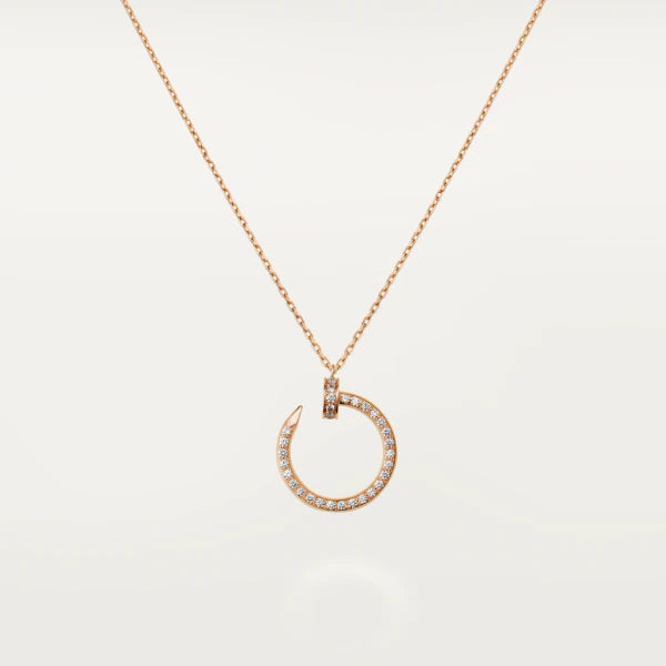 [Regal Jewels]JUSTE NECKLACE PINK GOLD DIAMONDS