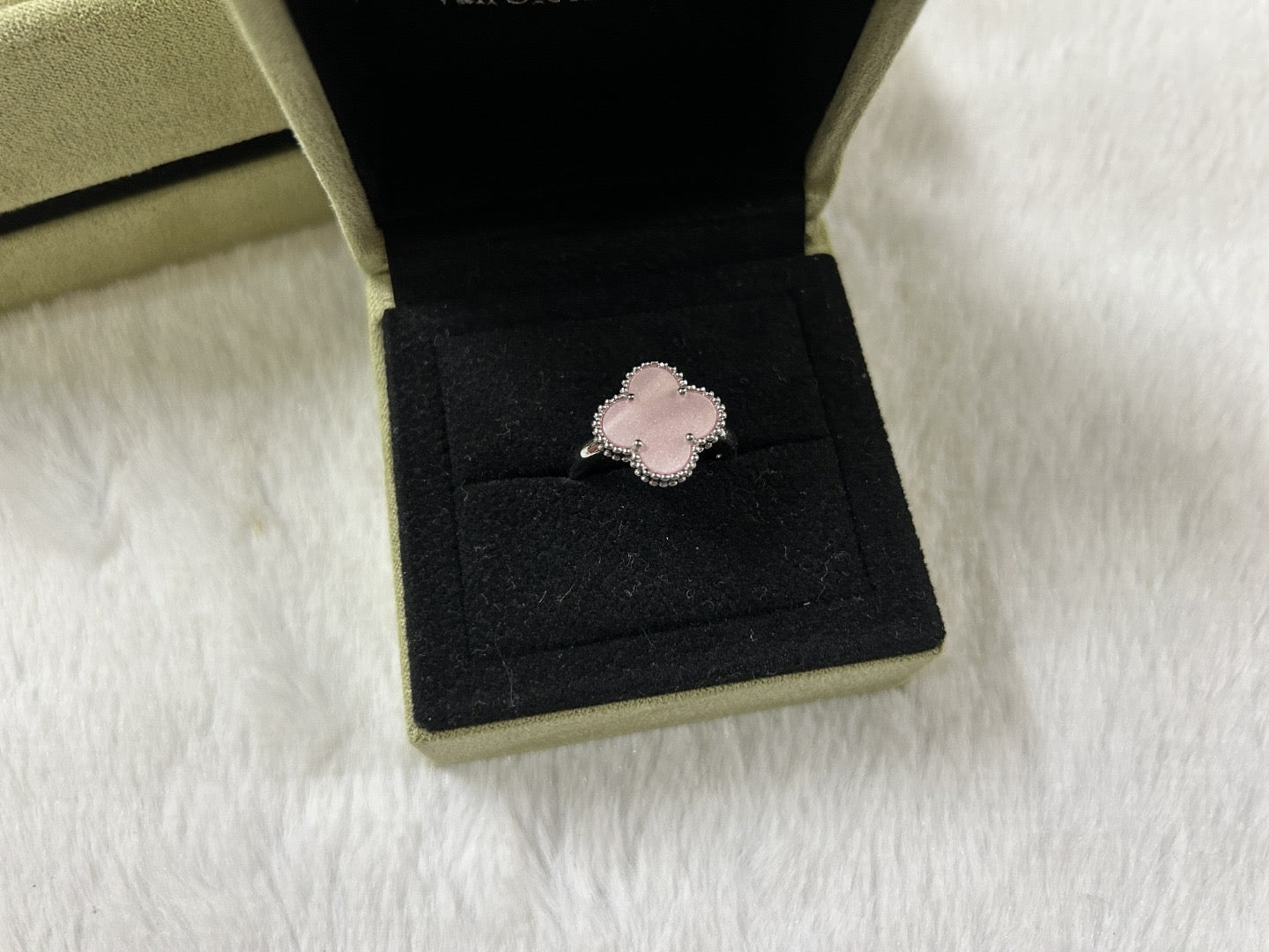 [Regal Jewels]Pink Clover Ring