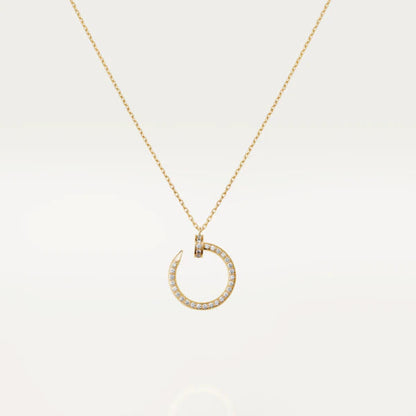 [Regal Jewels]JUSTE NECKLACE GOLD DIAMONDS