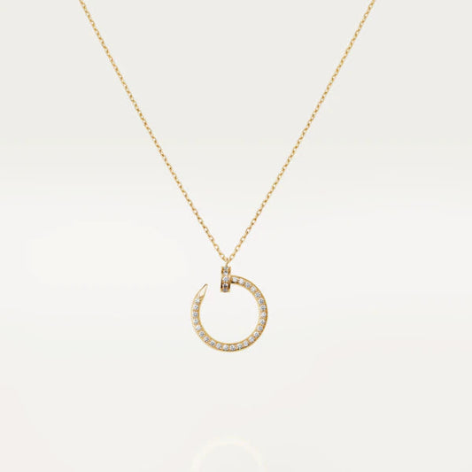 [Regal Jewels]JUSTE NECKLACE GOLD DIAMONDS