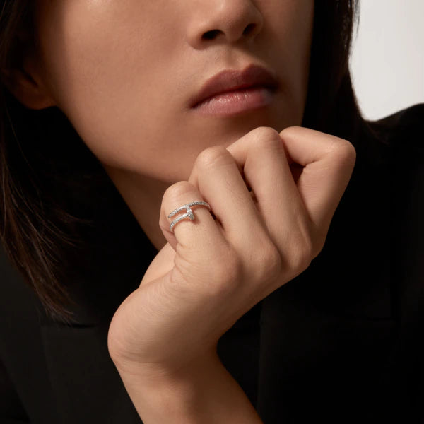 [Regal Jewels]JUSTE RING 1.8MM SILVER DIAMONDS