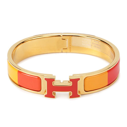 [Regal Jewels]H BRACELET ORANGE RAINBOW CERAMIC
