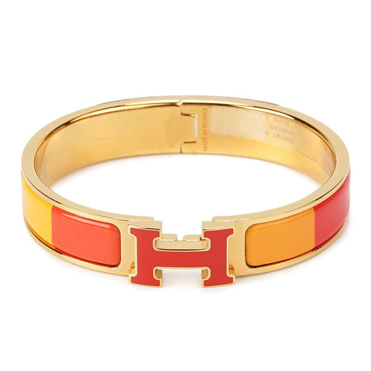 [Regal Jewels]H BRACELET ORANGE RAINBOW CERAMIC