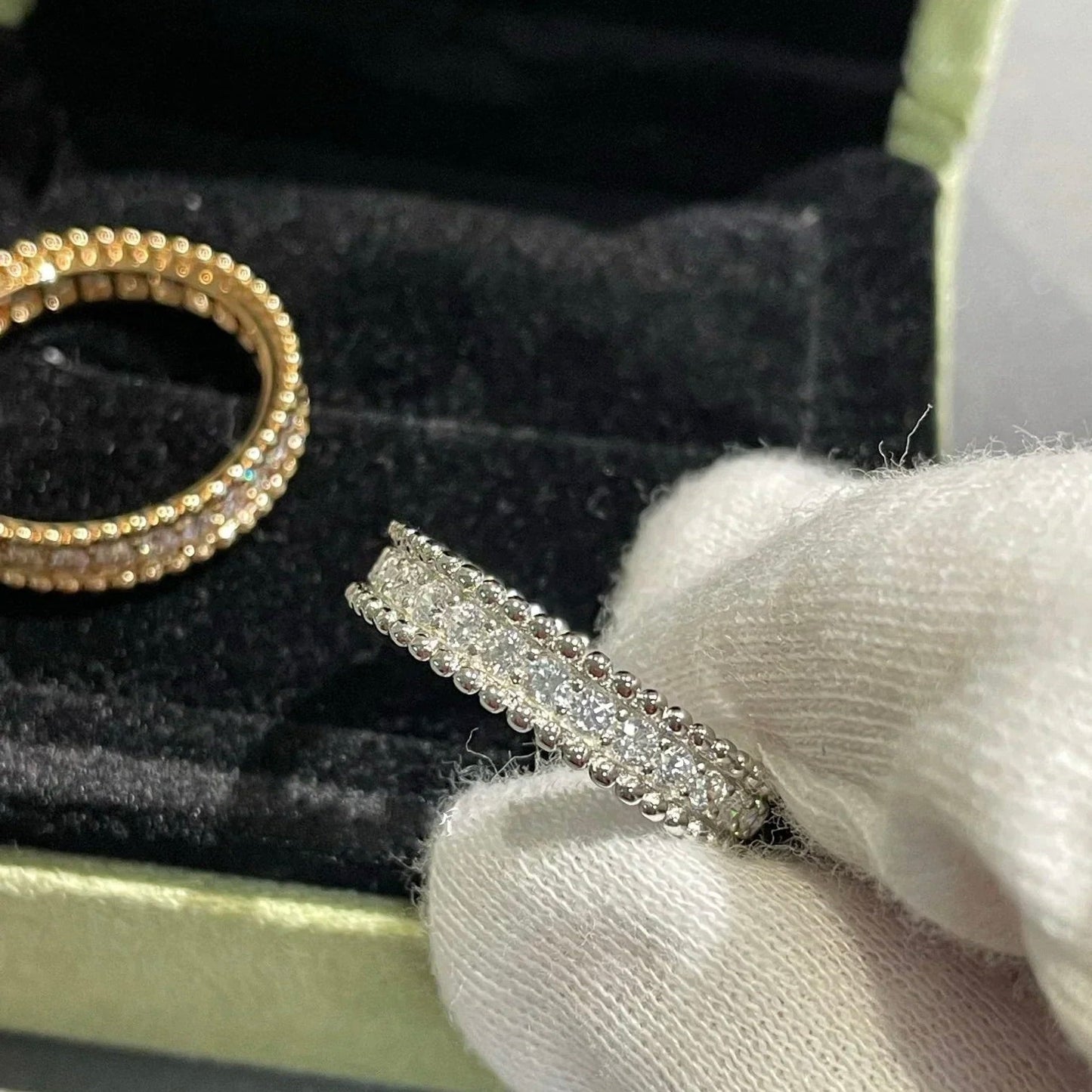 [Regal Jewels]PERLEE DIAMOND SILVER RING