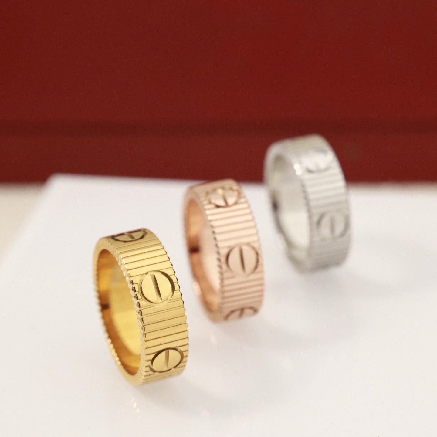 [Regal Jewels]2025 NEW LOVE RING BRUSHED STYLE