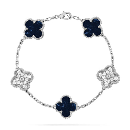 [Regal Jewels]CLOVER 5 MOTIF PIETERSITE BRACELET COLLECTION