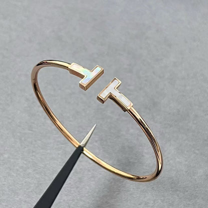 [Regal Jewels]T House Double T Open Bangle