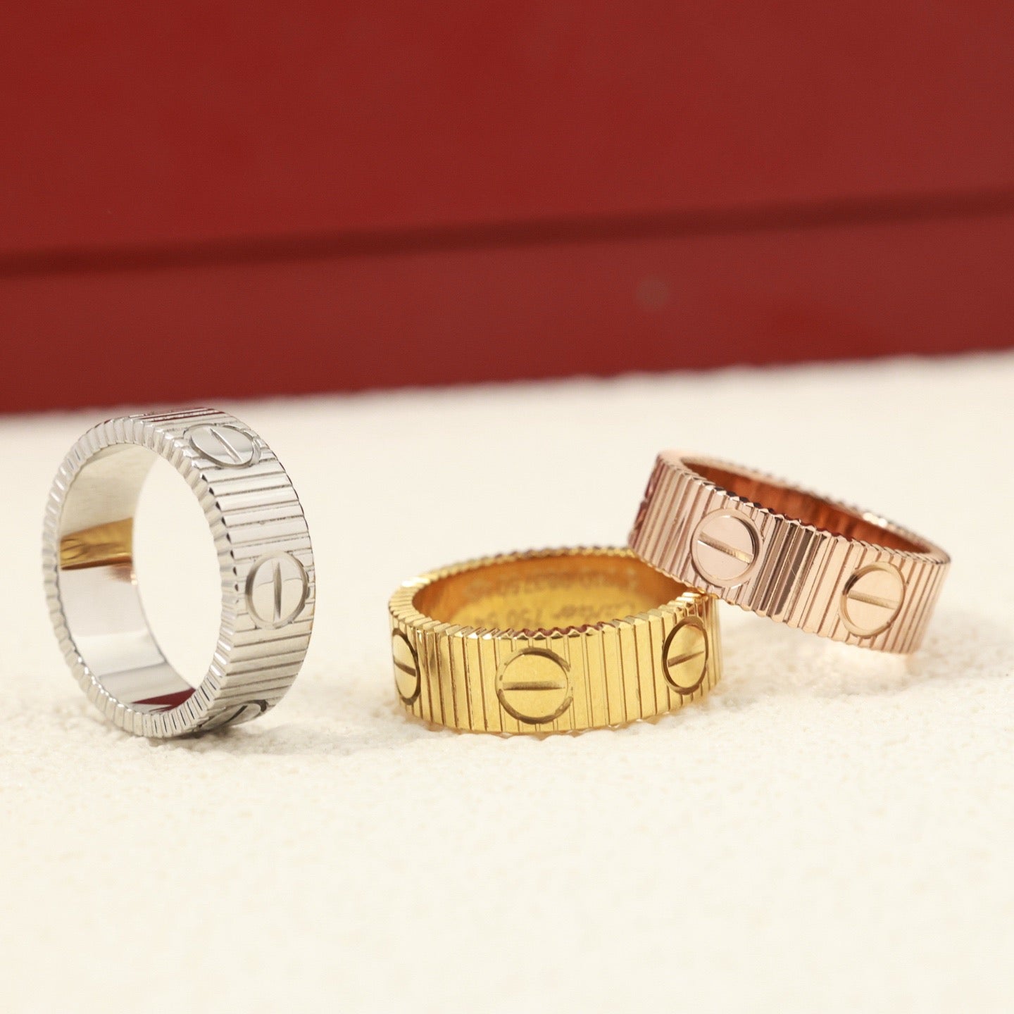 [Regal Jewels]2025 NEW LOVE RING BRUSHED STYLE
