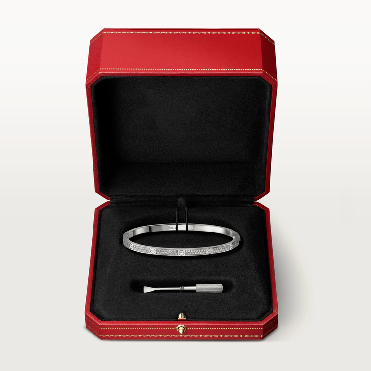 [Regal Jewels]LOVE BRACELET 3.65MM DIAMOND-PAVED