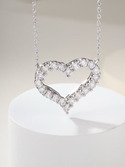 [Regal Jewels]T Family Heart Necklace