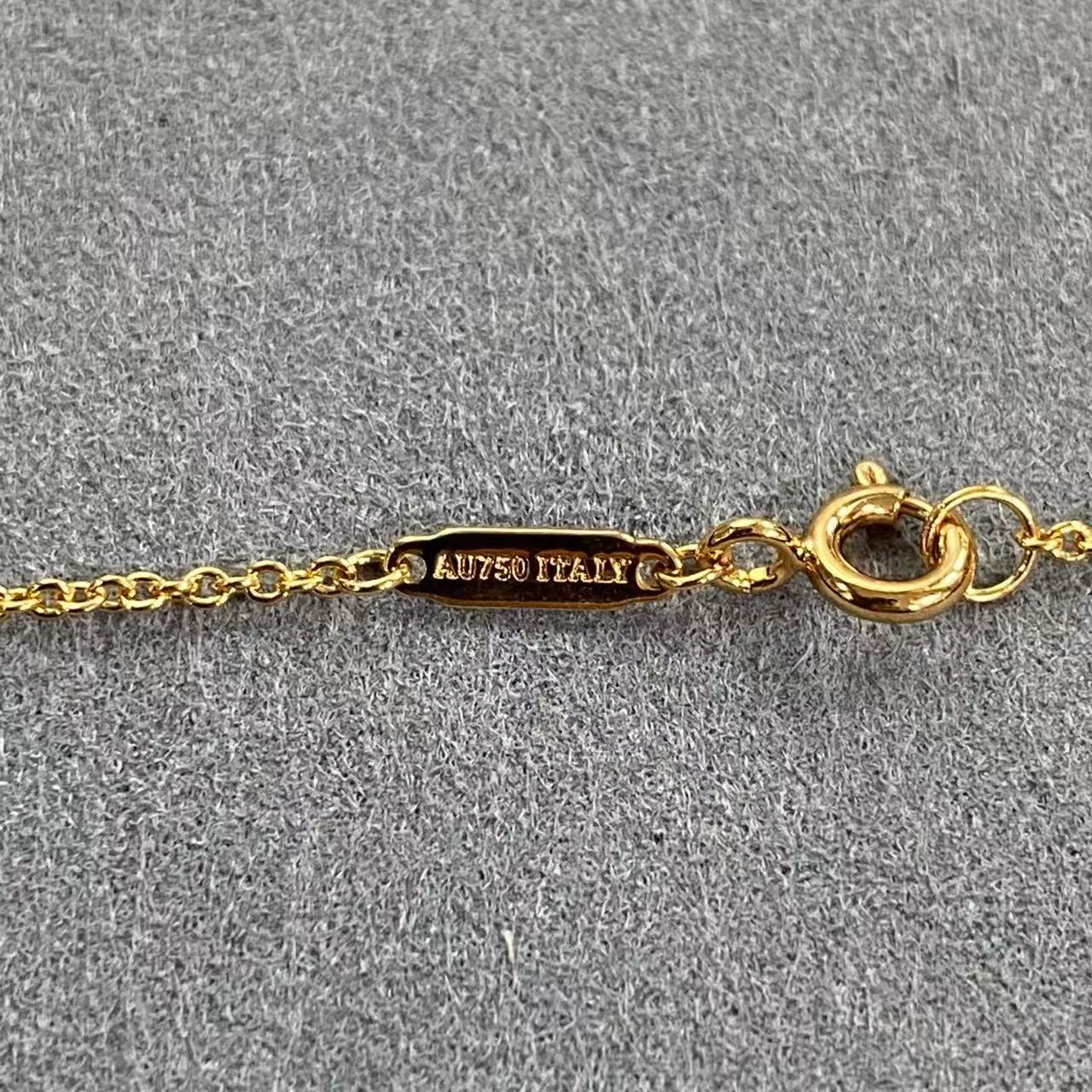 [Regal Jewels]T House Diamond-Studded Knot Necklace