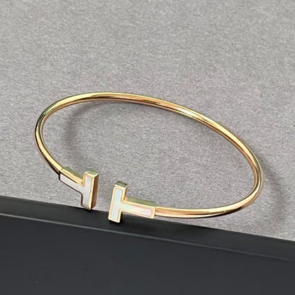 [Regal Jewels]T House Double T Open Bangle